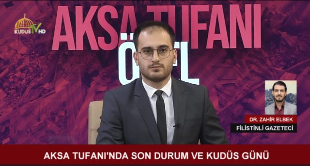 DR. ZAHİR ELBEK / FİLİSTİNLİ GAZETECİ (04.04.2024)