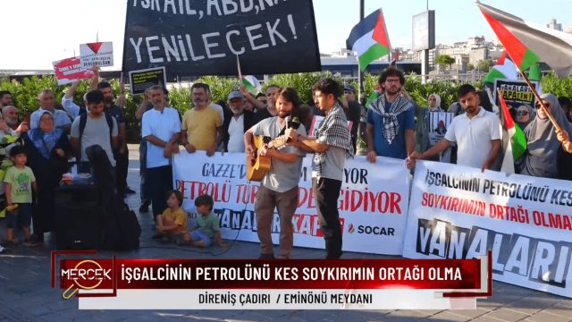 İŞGALCİNİN PETROLÜNÜ KES SOYKIRIMA ORTAK OLMA