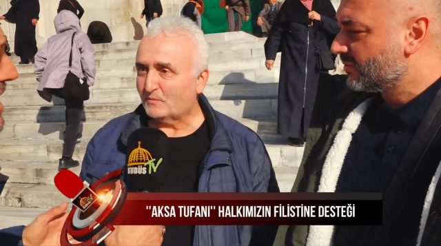 HALKA SORDUK 21.12.2023 (AKSA TUFANI HALKIMIZIN FİLİSTİN'E DESTEĞİ