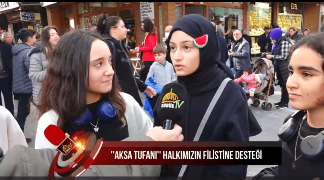 ''AKSA TUFANI'' HALKIMIZIN FİLİSTİN'E DESTEĞİ (21.01.2024)