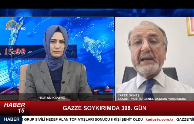 CAFER GÜNEŞ (SAADET PARTİSİ GENEL BAŞKAN YARDIMCISI)