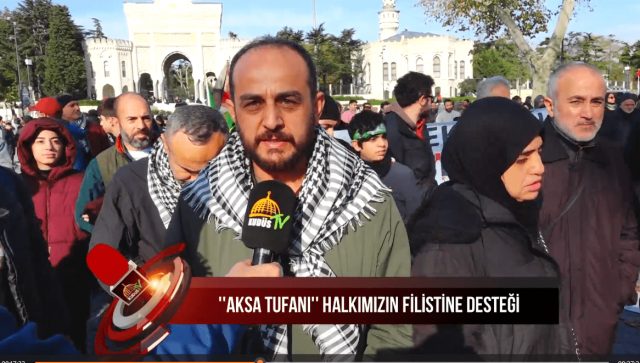 HALKA SORDUK 12.12..2023 (AKSA TUFANI HALKIMIZIN FİLİSİTİN'E DESTEĞİ