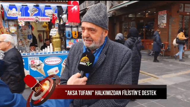 HALKA SORDUK 13.12.2023 (AKSA TUFANI HALKIMIZIN FİLİSTİN'E DESTEĞİ)