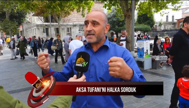 AKSA TUFANI'NI HALKA SORDUK