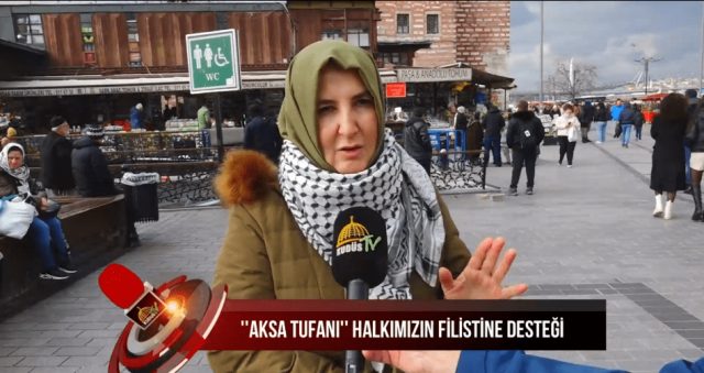 "AKSA TUFANI" HALKIMIZIN FİLİSTİN'E DESTEĞİ / (13.01.2024)