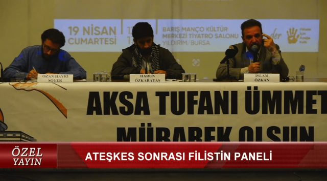 ATEŞKES SONRASI FİLİSTİN PANELİ - 2 I 19.04.2025