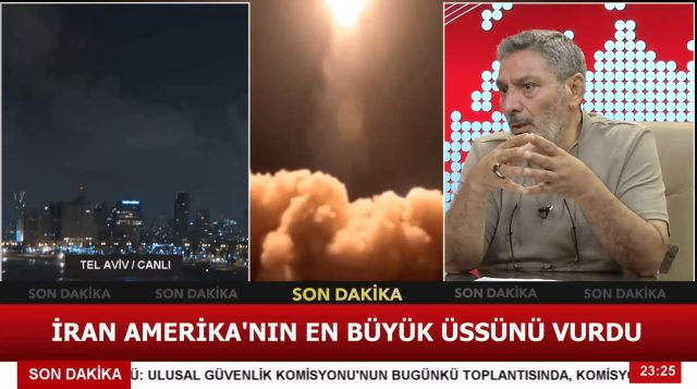 İRAN KATAR'DAKİ EL UBEYD HAVA ÜSSÜNÜ VURDU-2 (23.06.2025)