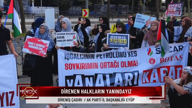 DİRENEN HALKLARIN YANINDAYIZ EYLEMİ - DİRENİŞ ÇADIRI (08.10.2024)