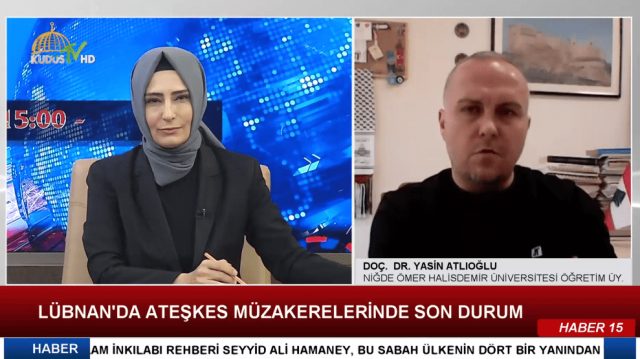DOÇ.DR. YASİN ATLIOĞLU (NİĞDE ÖMER HALİSDEMİR ÜNİVERSİTESİ ÖĞRETİM GÖREVLİSİ) 25.11.2024