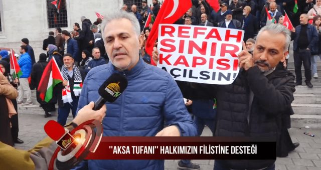 "AKSA TUFANI" HALKIMIZIN FİLİSTİN'E DESTEĞİ / (01.01.2024)