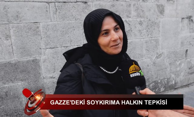 GAZZE'DEKİ SOYKIRIMA HALKIN TEPKİSİ (27.05.2025)
