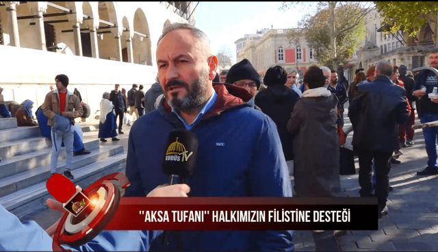 HALKA SORDUK 20.12.2023 (AKSA TUFANI HALKIMIZIN FİLİSTİN'E DESTEĞİ)