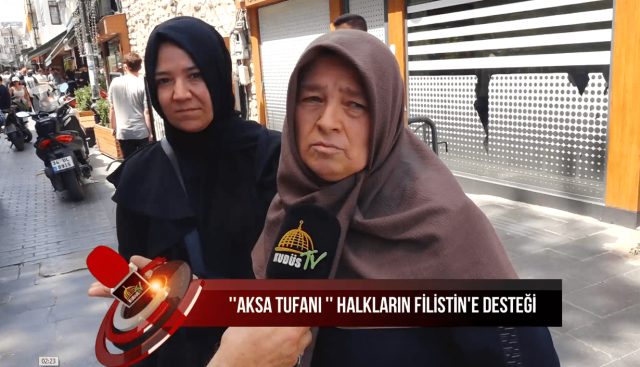 ''AKSA TUFANI'' HALKLARIN FİLİSTİN'E DESTEĞİ (07.06.2024)
