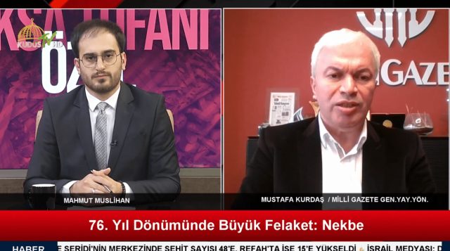 MUSTAFA KURDAŞ / MİLLİ GAZETE GENEL YAYIN YÖNETMENİ (15.05.2024)