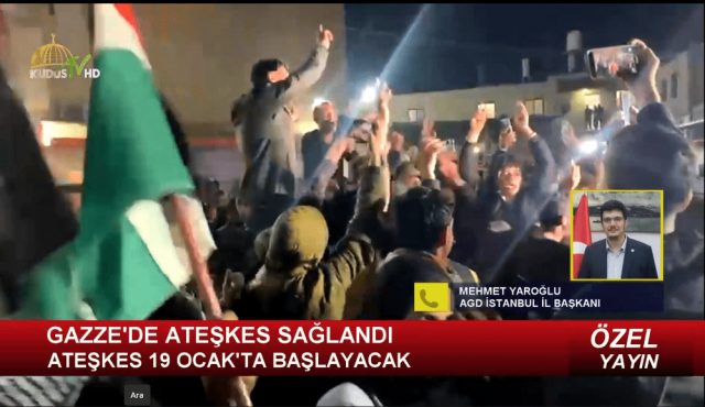 MEHMET YAROĞLU (AGD İSTANBUL İL BAŞKANI) 15.01.2025