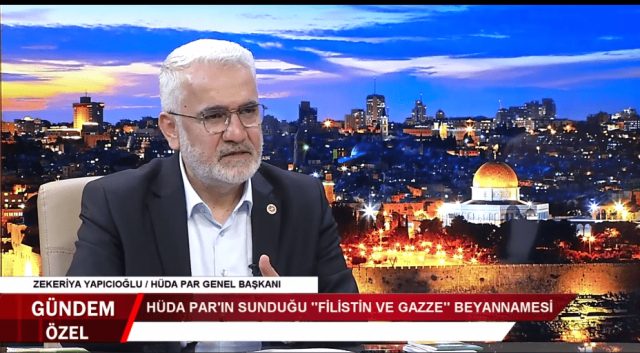 HÜDA PAR'IN SUNDUĞU ''FİLİSTİN VE GAZZE'' BEYANNAMESİ-2 (29.02.2024)
