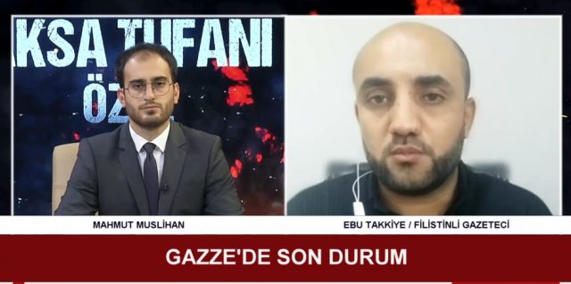 EBU TAKİYE / (FİLİSTİNLİ GAZETECİ) / 24.10.2023
