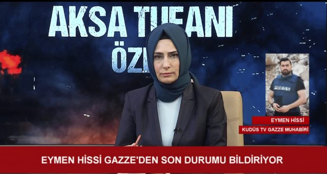 EYMEN HİSSİ / (KUDÜS TV GAZZE MUHABİRİ) / 03.11.2023