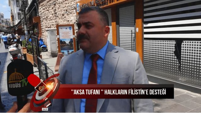 ''AKSA TUFANI'' HALKIMIZIN FİLİSTİN'E DESTEĞİ (25.06.2024)