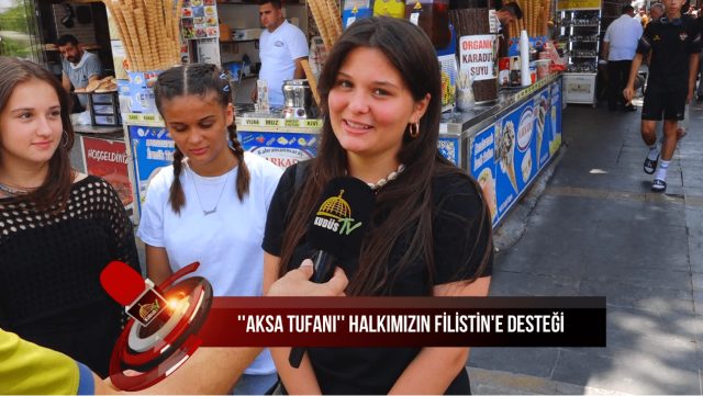 ''AKSA TUFANI'' HALKIMIZIN FİLİSTİN'E DESTEĞİ (31.07.2024)