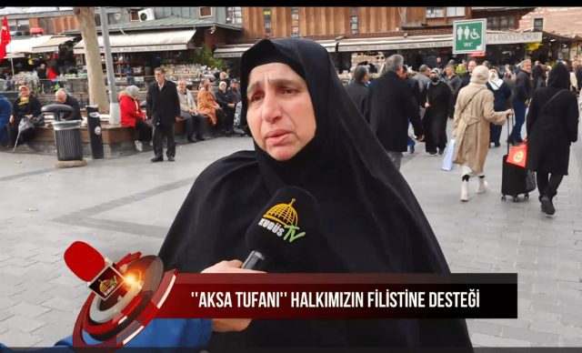 HALKA SORDUK 15.12.2023 (AKSA TUFANI HALKIMIZIN FİLİSTİN'E DESTEĞİ
