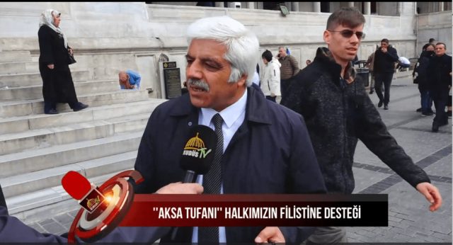 ''AKSA TUFANI'' HALKIMIZIN FİLİSTİN'E DESTEĞİ (26.02.2024)