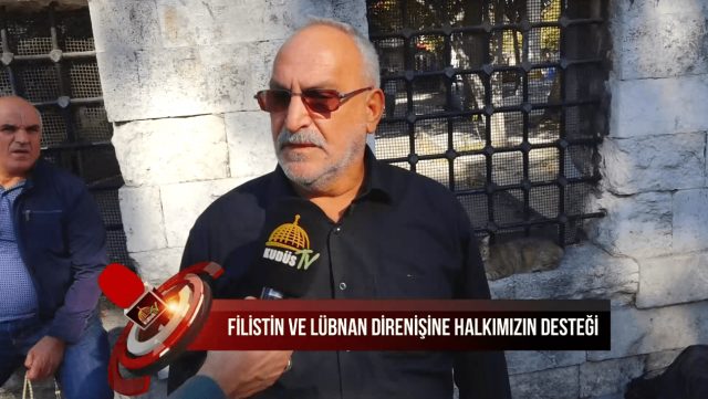 FİLİSTİN VE LÜBNAN DİRENİŞİNE HALKIMIZIN DESTEĞİ (16.10.2024)