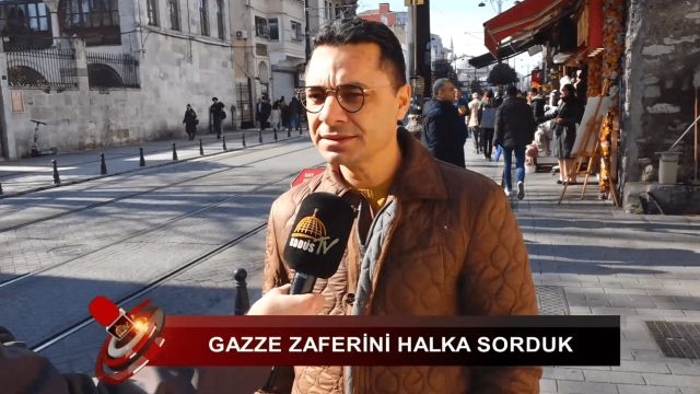 GAZZE'DEKİ ATEŞKESİ HALKA SORDUK (28.01.2025)