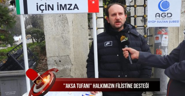 "AKSA TUFANI" HALKIMIZIN FİLİSTİN'E DESTEĞİ / (22.12.2023)
