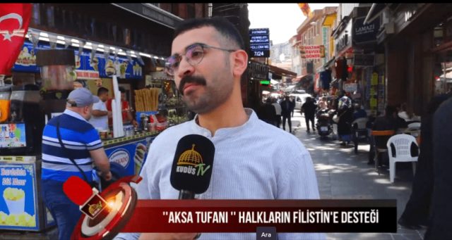 ''AKSA TUFANI'' HALKLARIN FİLİSTİN'E DESTEĞİ (16.05.2024)