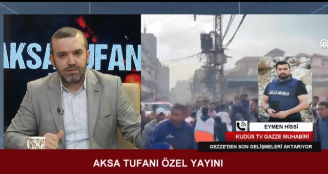 EYMEN HİSSİ / KUDÜS TV GAZZE MUHABİRİ (10.01.2024)