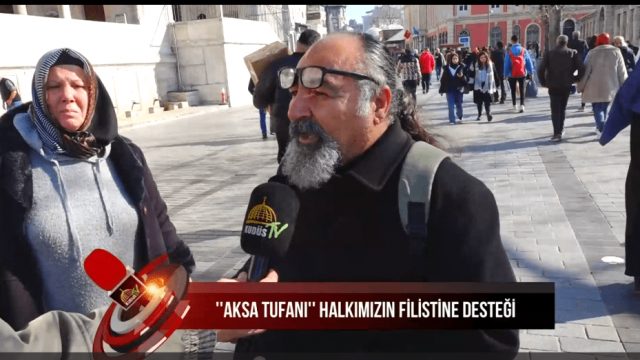 ''AKSA TUFANI'' HALKIMIZIN FİLİSTİN'E DESTEĞİ (07.03.2024)