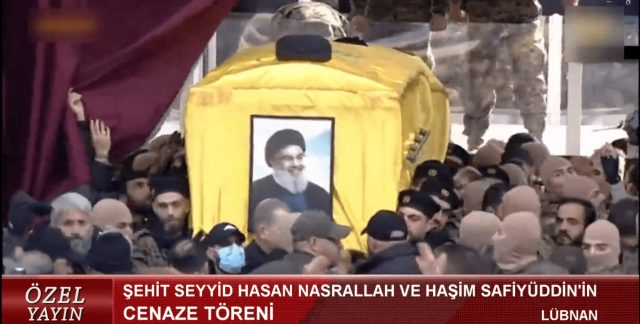 ŞEHİT SEYYİD HASAN NASRALLAH VE SEYYİD HAŞİM SAFİYÜDDİN'İN CENAZE TÖRENİ - 23.02.2025