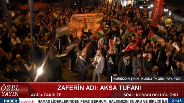 ZAFERİN ADI AKSA TUFANI EYLEMİ 07.10.2025