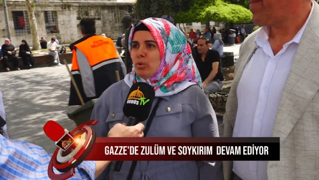 GAZZE'DE ZULÜM VE SOYKIRIM DEVAM EDİYOR (08.05.2025)