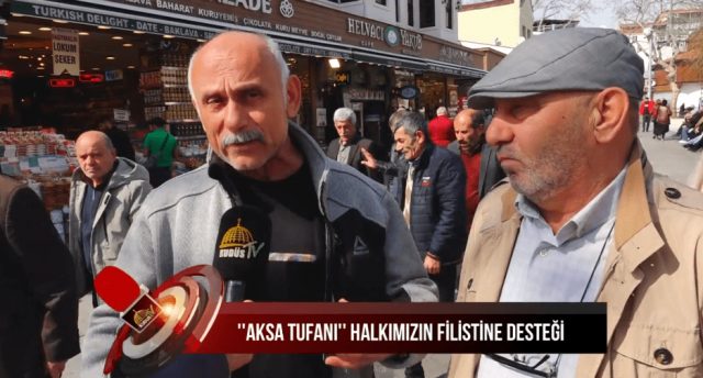 ''AKSA TUFANI'' HALKIMIZIN FİLİSTİN'E DESTEĞİ (28.02.2024)