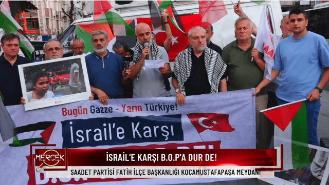 İSRAİL'E KARŞI B.O.P.'E DUR DE ! EYLEMİ