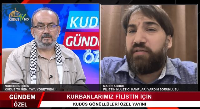 MAHİR ABBUD / FİLİSTİN MÜLTECİ KAMPLARI YARDIM SORUMLUSU (27.05.2024)