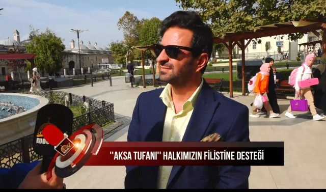 ''AKSA TUFANI'' HALKIMIZIN FİLİSTİN'E DESTEĞİ