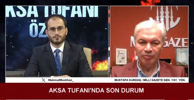 MUSTAFA KURDAŞ / (MİLLİ GAZETE GEN. YAY. YÖN.) / 29.11.2023