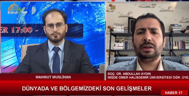 DOÇ.DR. ABDULLAH AYDIN (NİĞDE ÖMER HALİSDEMİR ÜNİ. ÖĞR.ÜY.) 22.05.2025