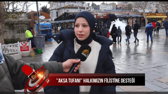 ''AKSA TUFANI'' HALKIMIZIN FİLİSTİN'E DESTEĞİ (01.02.2024)