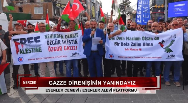 GAZZE DİRENİŞİNİN YANINDAYIZ EYLEMİ (28.09.2025)