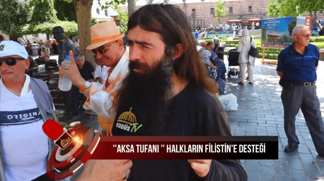''AKSA TUFANI'' HALKIMIZIN FİLİSTİN'E DESTEĞİ (24.06.2024)