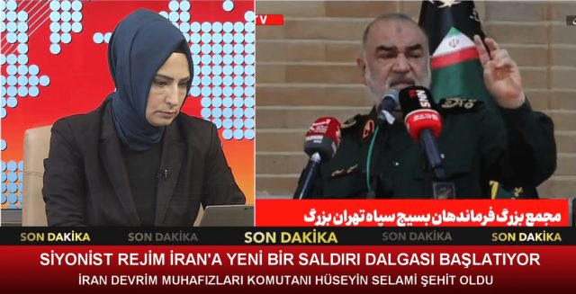 SİYONİST REJİMDEN İRAN'A HAVA SALDIRILARI - 1 (13.06.2025)