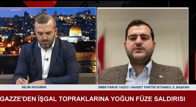 ÖMER FARUK YAZICI (SAADET PARTİSİ İSTANBUL İL BAŞKANI)