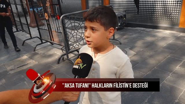 ''AKSA TUFANI'' HALKIMIZIN FİLİSTİN'E DESTEĞİ (05.09.2024)