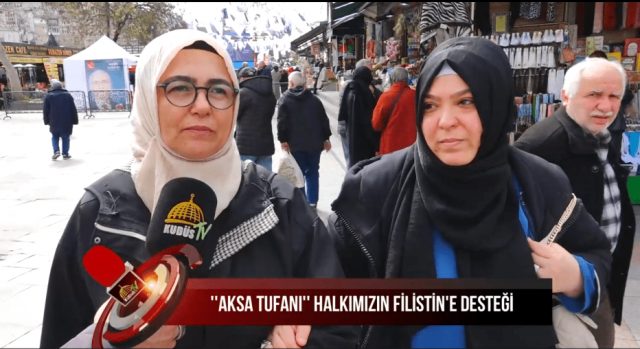 ''AKSA TUFANI'' HALKIMIZIN FİLİSTİN'E DESTEĞİ (30.03.2024)