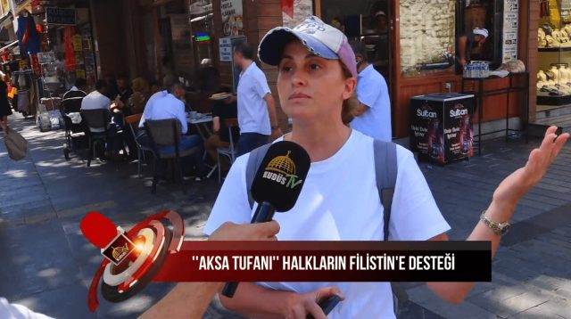 ''AKSA TUFANI'' HALKIMIZIN FİLİSTİN'E DESTEĞİ (08.08.2024)