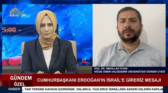 DOÇ. DR. ABDULLAH AYDIN / NİĞDE ÖMER HALİSDEMİR ÜNİ.ÖĞR.ÜY. (30.07.2024)
